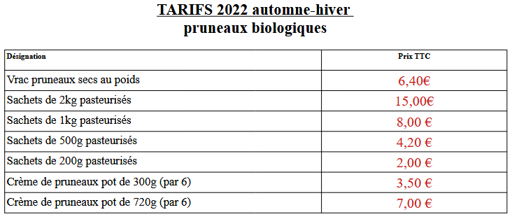 Tarif